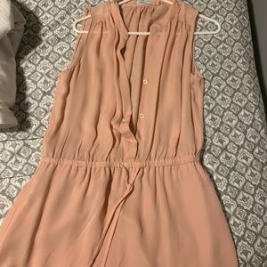 Aritzia Babaton Benedict Silk Dress - Pink